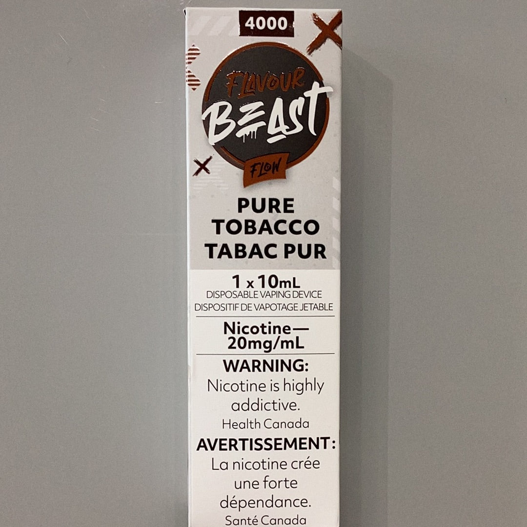 Flavour Beast 4K Flow Pure Tobacco