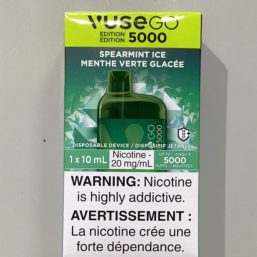 Vuse GO 5000 Spearmint Ice 10ml/20mg