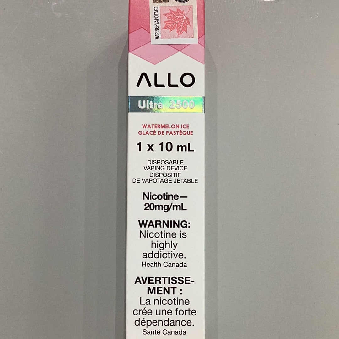 Allo Ultra 2500 Watermelon Ice (20mg/10ml)