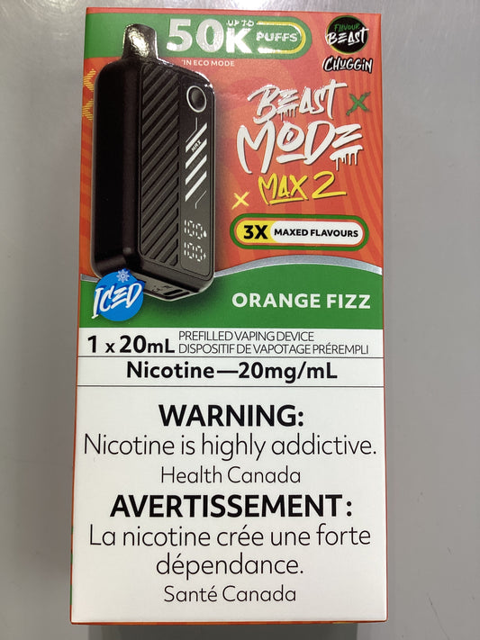 Beast Mode Max2 50K Orange Fizz