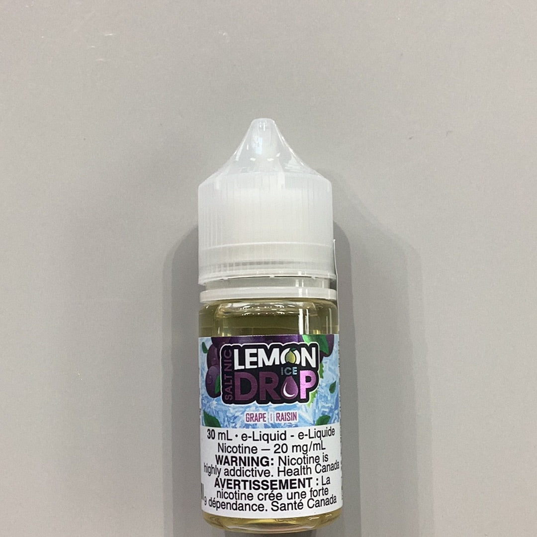 Lemon Drop Salt Nic Grape Ice (20mg/30ml)