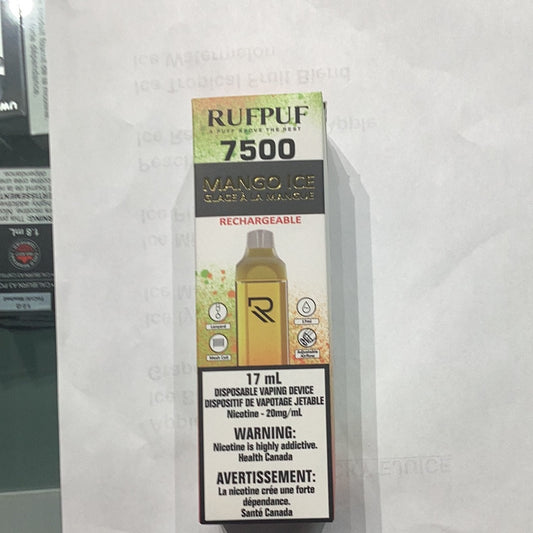 Rufpuf 7500 Mango Ice 17ml