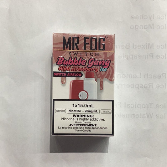 Mr. Fog Switch Bubble Gang Wild Strawberry Ice