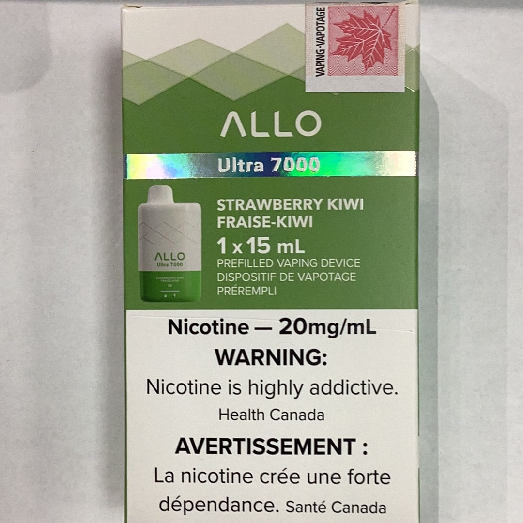 Allo Ultra 7000 Strawberry Kiwi (20mg/15ml)