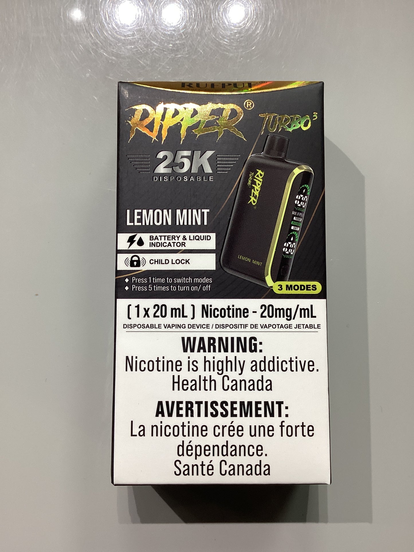 Ripper Turbo 3 25K Lemon Mint